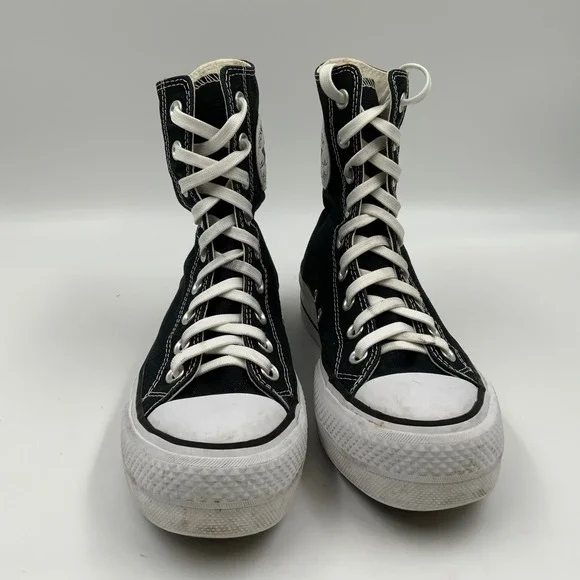 Converse Chuck Taylor All Star Platform High Top Sneakers Black Womens Size 6.5 - Picture 2 of 8